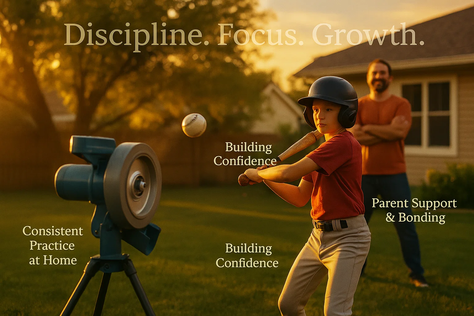 Pitching Machine at Home
