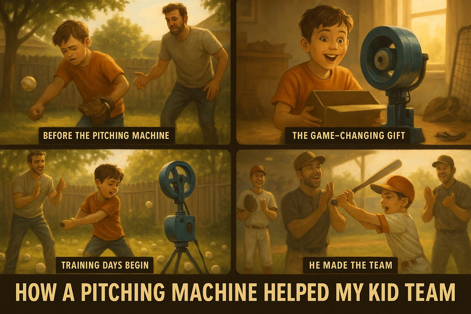 Pitching Machine Helped