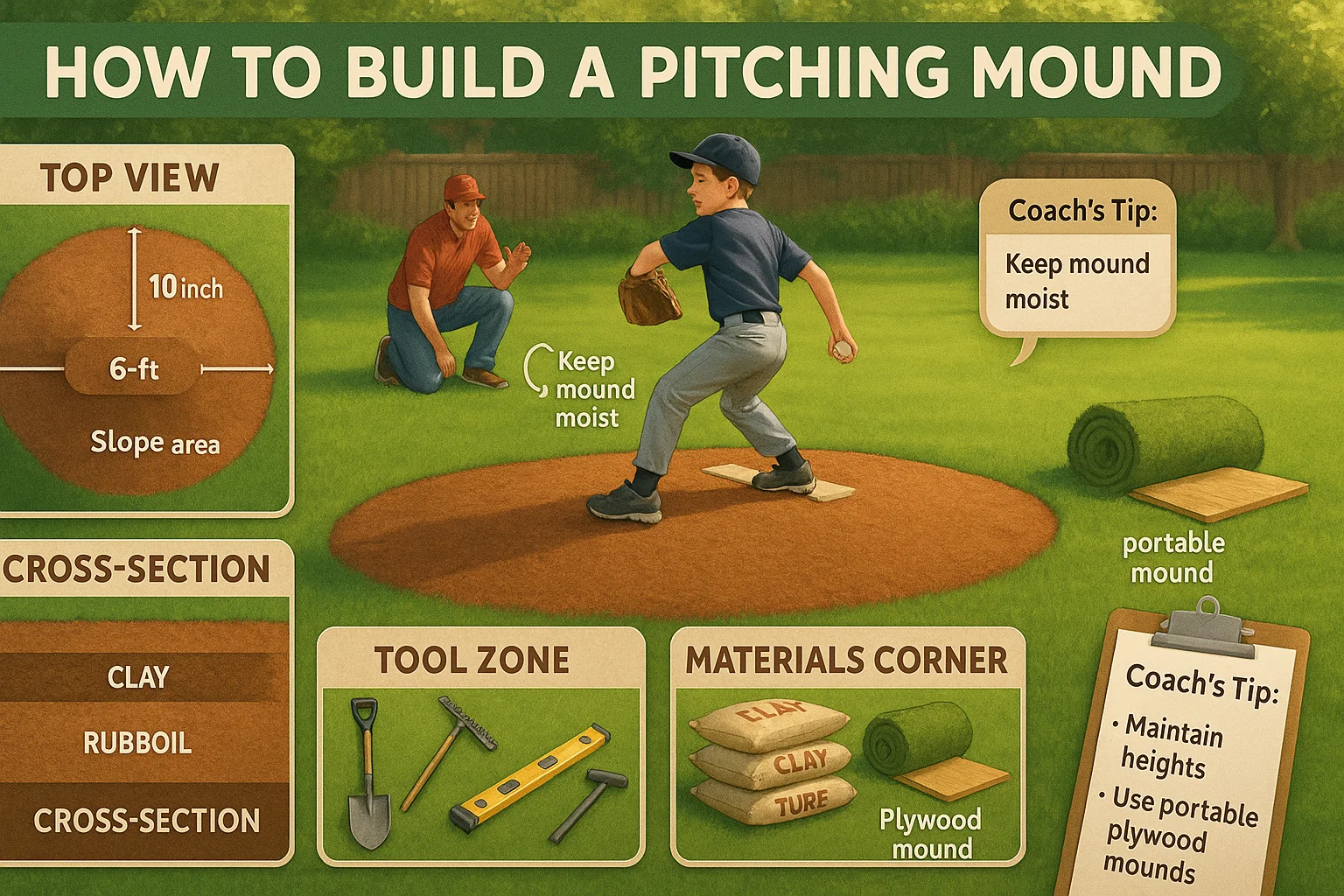 a Pitching Mound